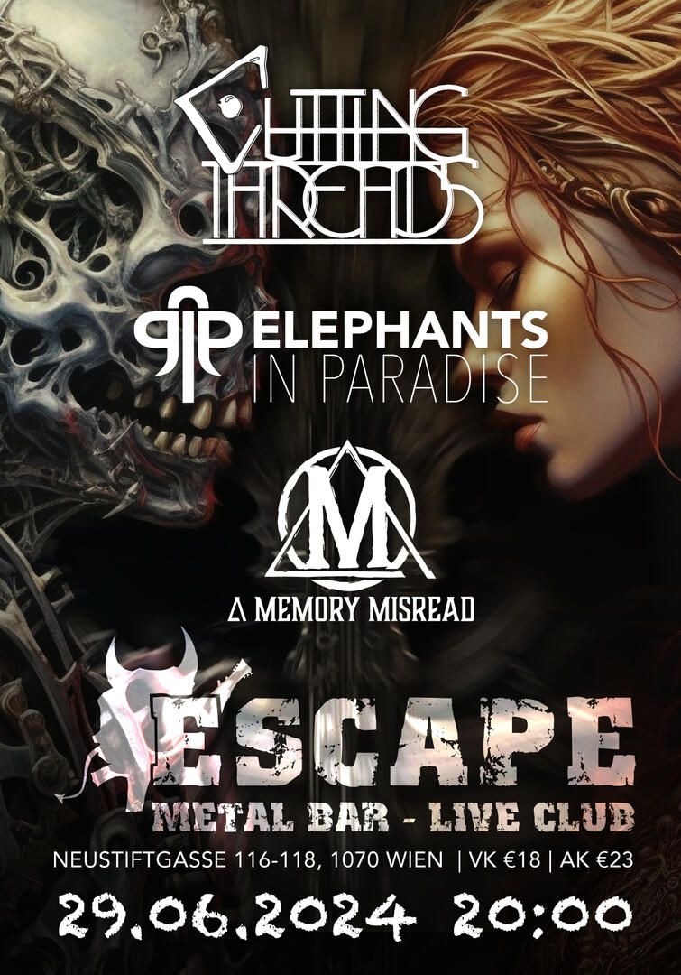 Event LP Release show at Escape Metalcorner flyer